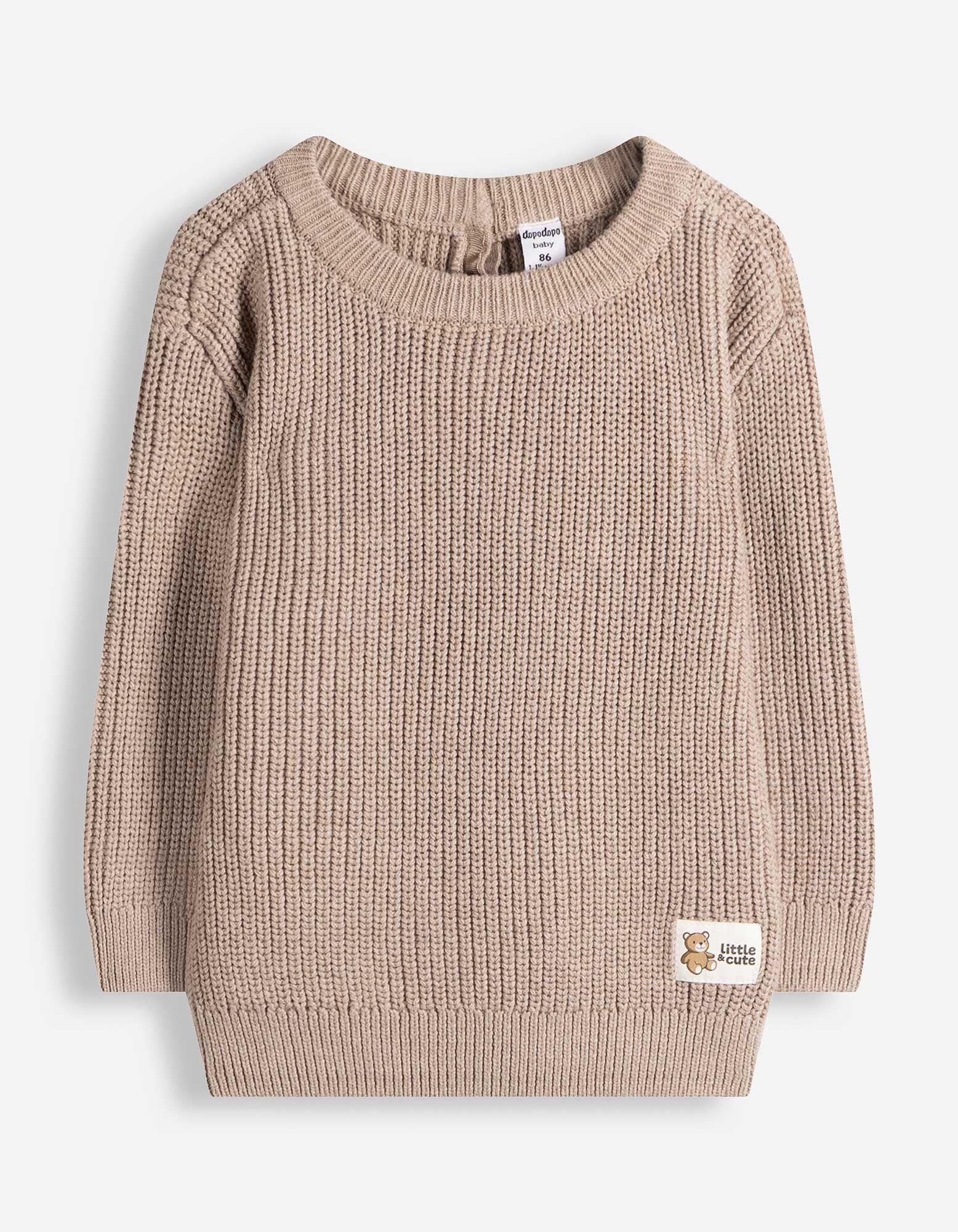 Grosse maille - beige