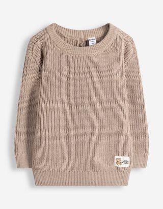 Grosse maille - beige