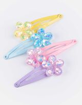 Set traka za kosu i &scaron;tipaljke za kosu - 8 pak - zuta