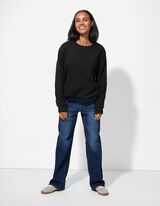 Melegítőfelső - Normál fazon - fekete