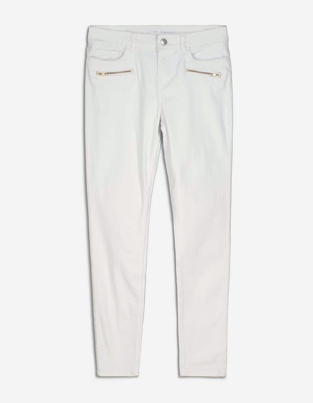 Traperice - Skinny Fit - bijela