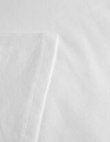 T-Shirt - einfarbig - weiß