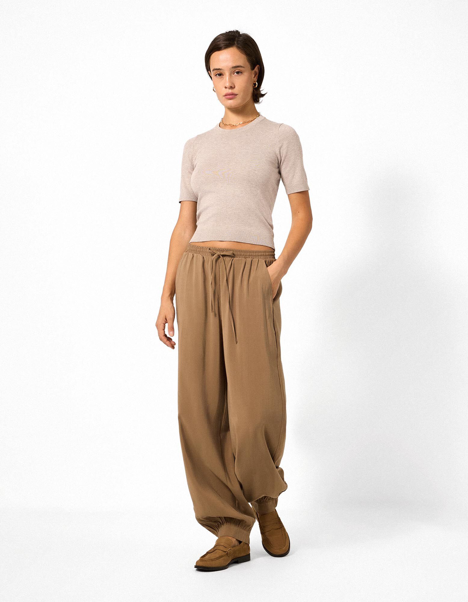 Pullover - Feinstrick - Beige