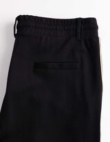 Jeggings - Galonstreifen - schwarz