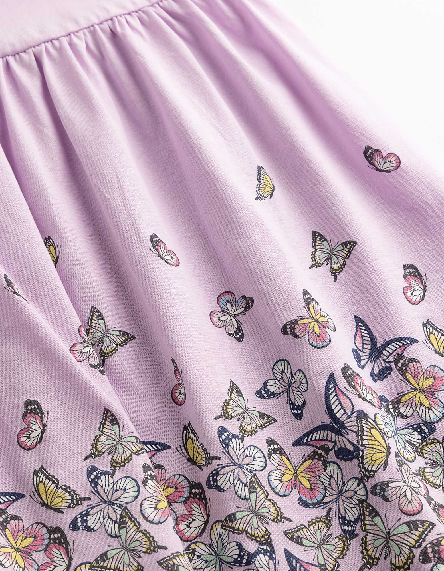 Kleid - Print - Rosa