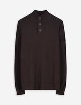 Pullover - Troyer - dunkelbraun