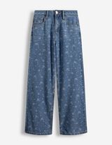 Jeans - Weites Bein - hellblau