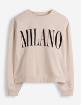 Sweatshirt - Sweat - wei&szlig;