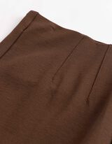 Leggings - Slim Fit - Braun