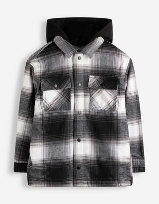 Hemdjacke - Oversized Fit - Off-White