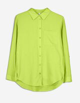 Camicia blusata - Oversized Fit - verde chiaro