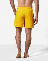 Badehose - einfarbig - gelb