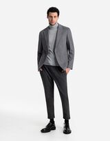 Sakko - Regular Fit - dunkelgrau