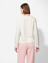 Tričko - Stojáček - bílá