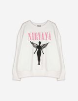 Pulóver - Nirvana - feher