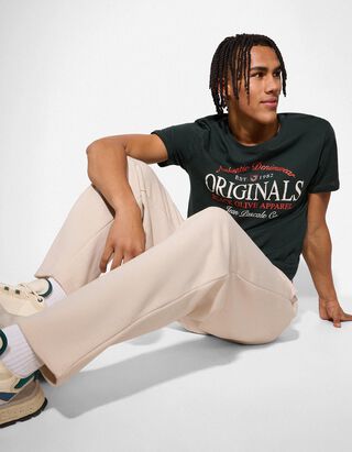 Joggingbroek - Effen - wit