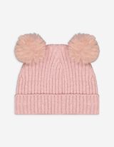 Mütze - Lurex - pink