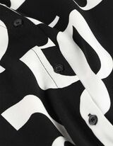 Košulja - Šareni print - crno