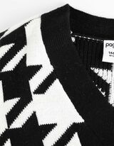 kardigan - Dzianina - czarny