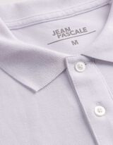 Poloshirt - einfarbig - wei&szlig;