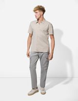 Chemise - Coton - Gris clair