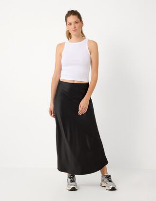 Rock - Satin - Schwarz