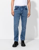 Farmerice - Straight model - tamno-plava