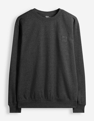 Sweatshirt - Relax Fit - Dunkelgrau