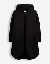 Sweatjacke - Kapuze - Schwarz