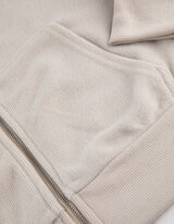 Dukserica sa kapuljačom - skraćen - bez