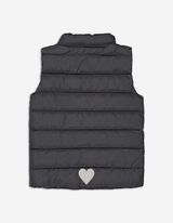 &Scaron;tepani prsluk - jednobojna - tamno-siva