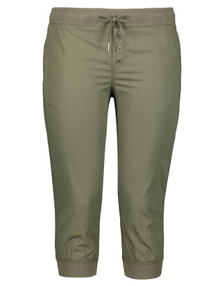 Damen Summertime Hose mit gerippten Abschl&uuml;ssen