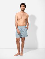 Short de bain - Imprimé all-over - Vert clair