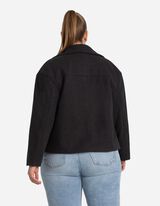 Caban striukė - Viskozės dalis - tamsiai pilkas