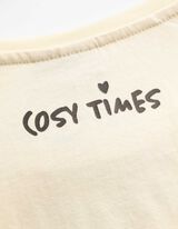 T-Shirt - Stickerei - Gelb