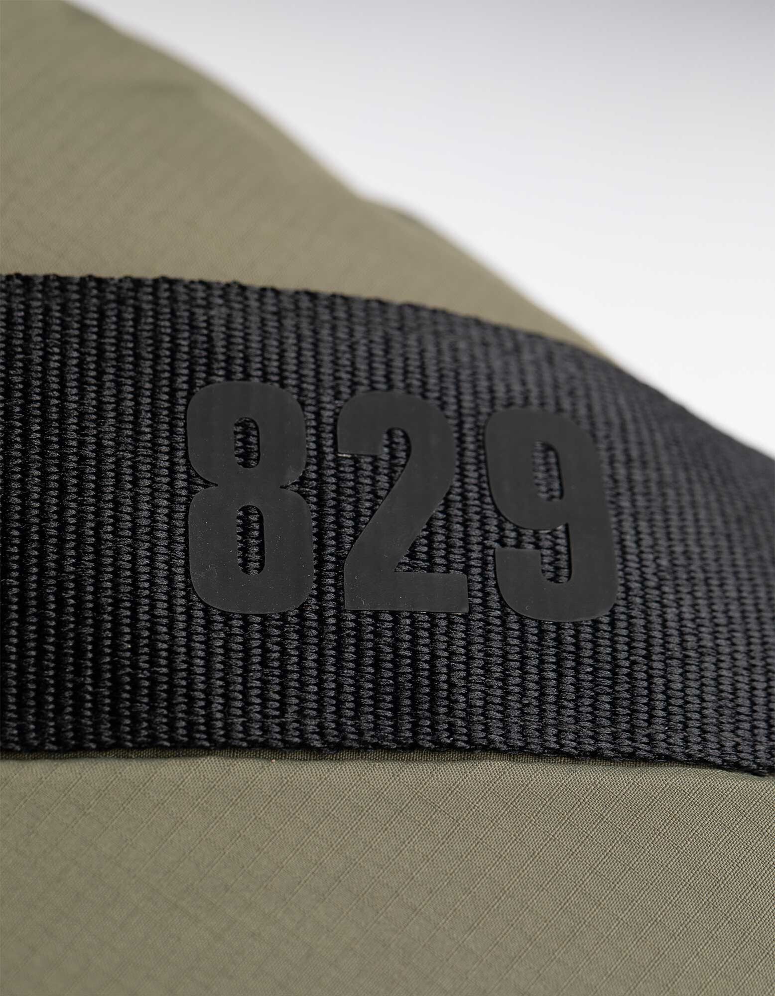 Pre&scaron;&iacute;van&aacute; bunda - Kapucňa - Kaki zelen&aacute;