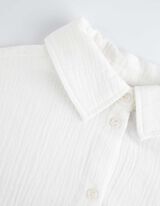 Marškiniai - Muslinas - baltas