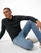 Jeans - Straight Fit - blau