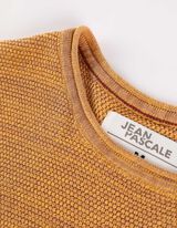 Pullover - Estremità arrotolate - giallo scuro