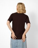 T-shirt - Garfield - Donkerbruin