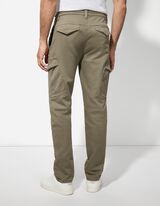 Cargo kalhoty - Poutka na opasek - hneda