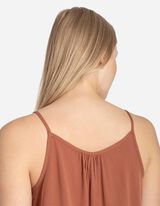 Blusa - Viscosa - marrone chiaro