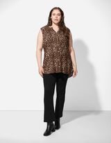 Pantaloni - Taglio svasato - nero