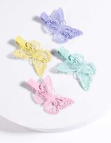 Nakit za kosu - 6 u pakovanju - bela