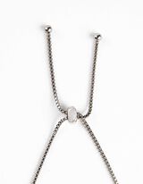 apyrankė - Dekoratyvūs akmenukai - sidabrinis