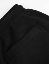 Bėgiojimo kelnės - Plačios kojos - juodas