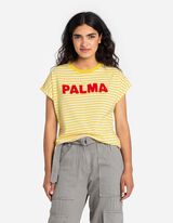 Tričko - Ruk&aacute;vy so zafixovanou z&aacute;ložkou - zlta