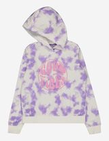 Felpa con cappuccio - Batik - bianco