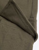 Pantaloni cargo - Jersey - Verde inchis