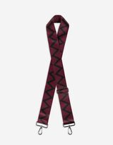 Tas riem - Motiefmix - donkerrood
